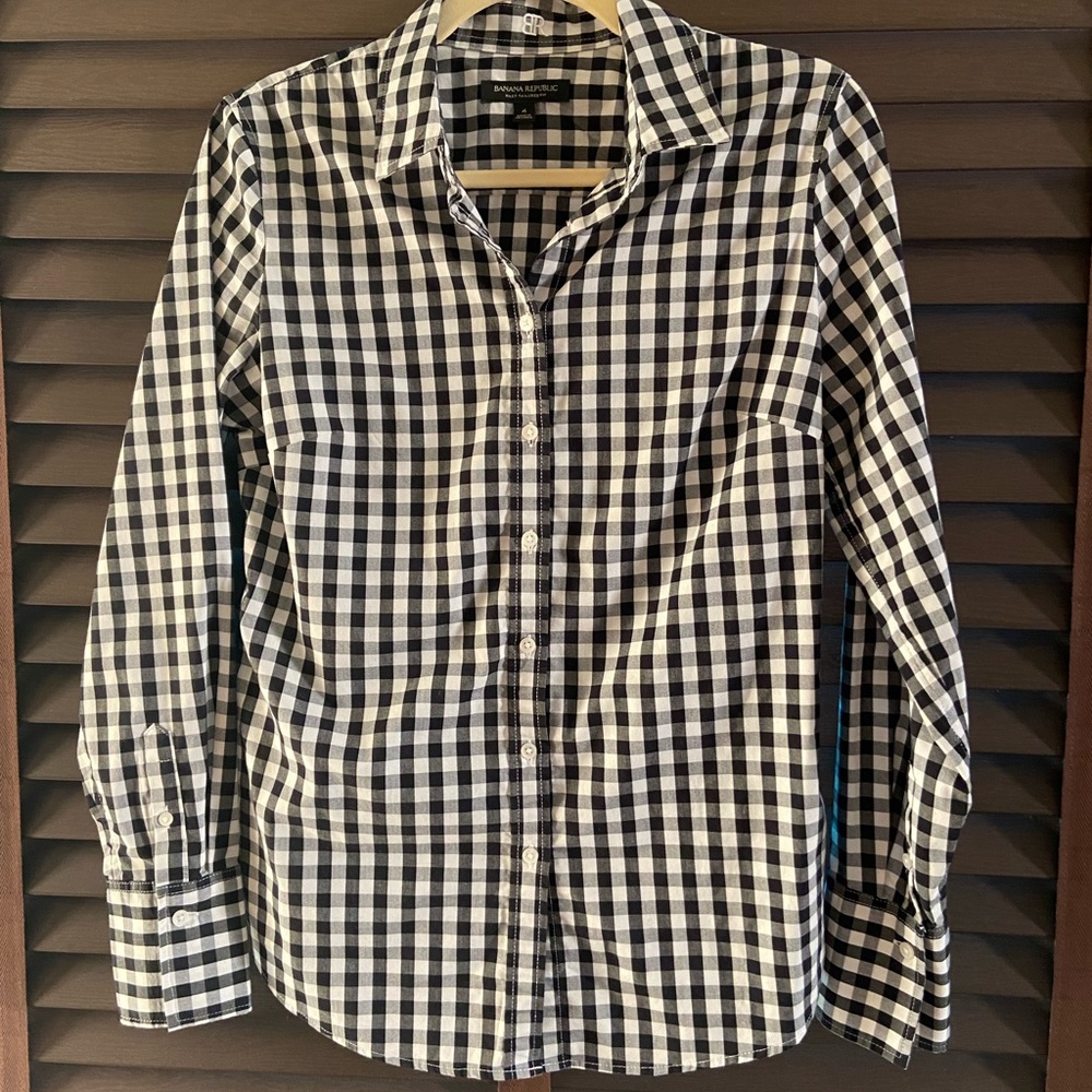 Banana Republic Gingham Shirt